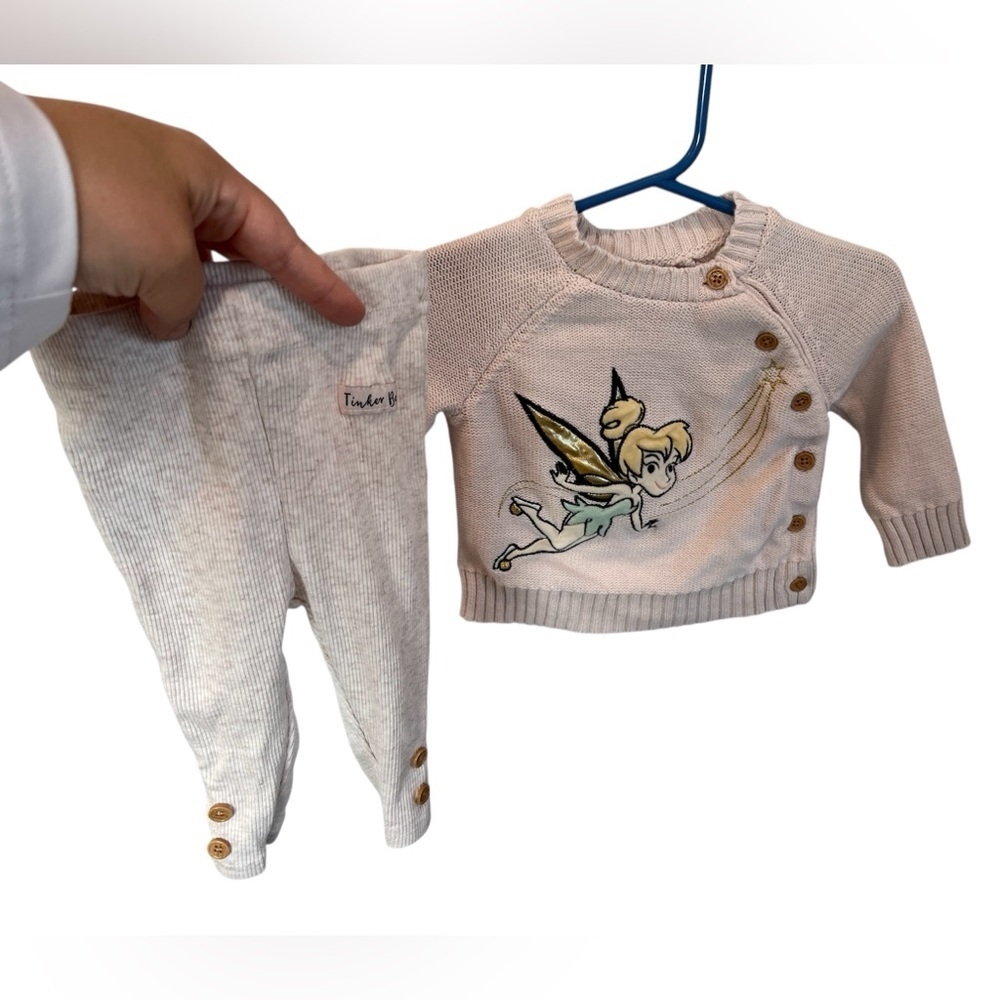 Disney Baby Tinker Bell Kids Matching Set 0-3M